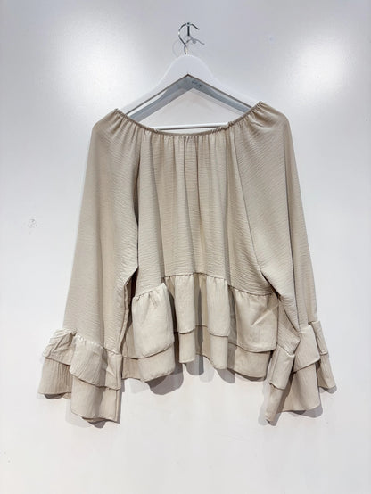 Le crop top à volants