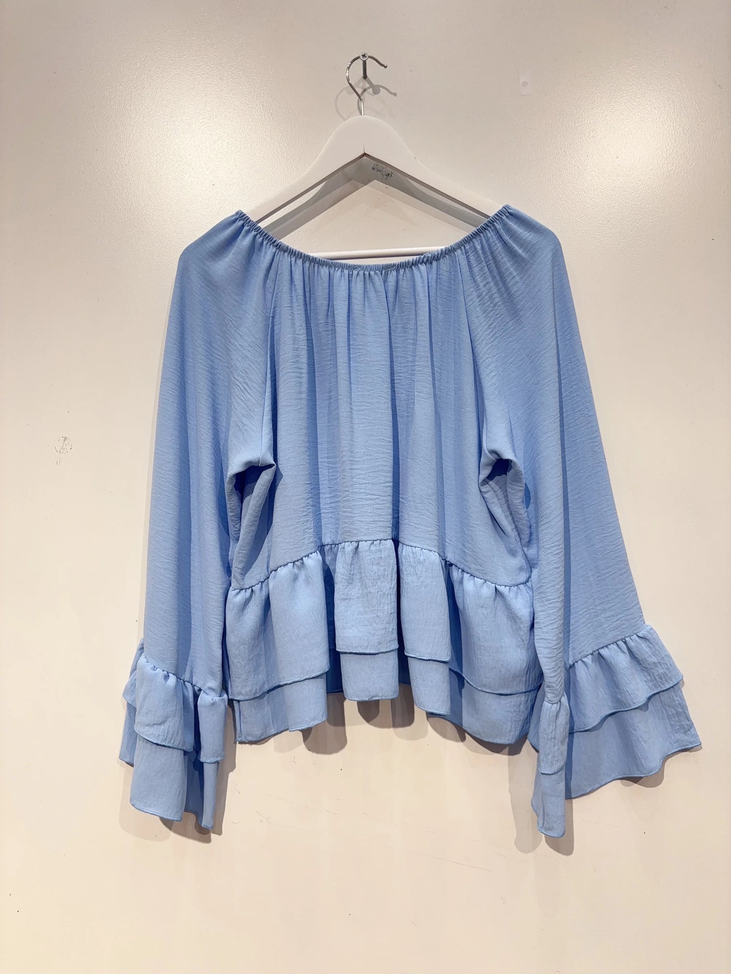 Le crop top à volants