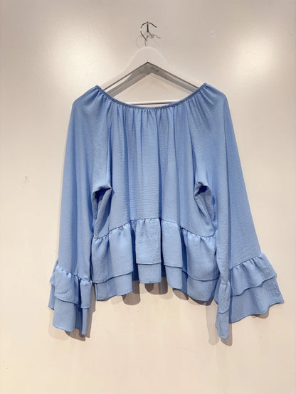 Le crop top à volants