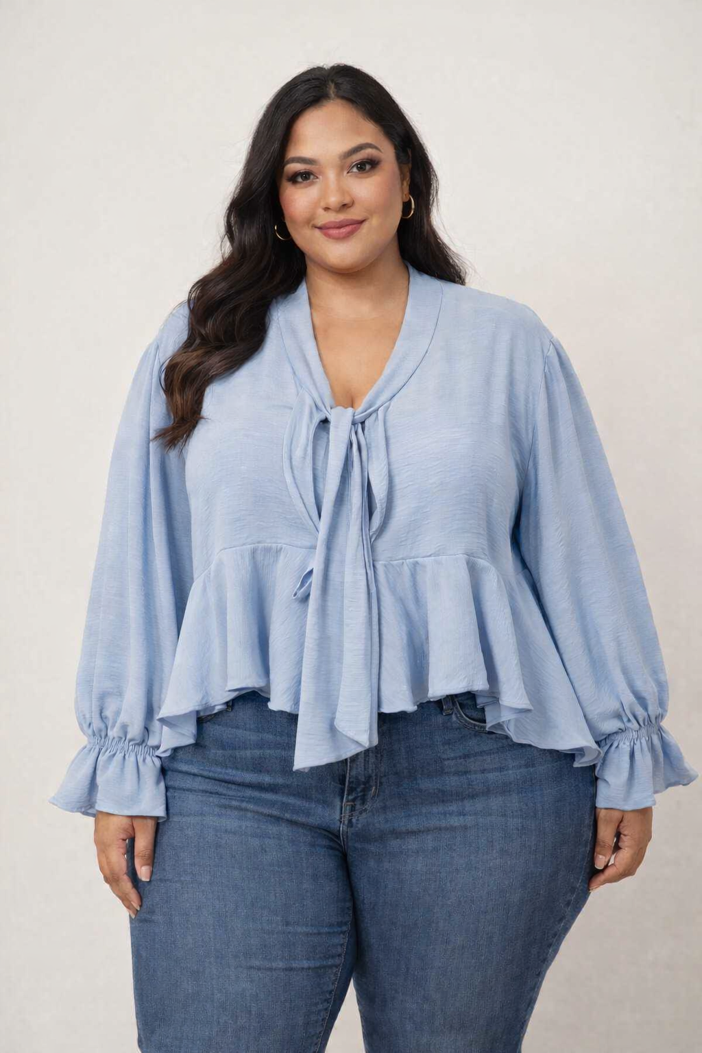 Le crop top lavallière