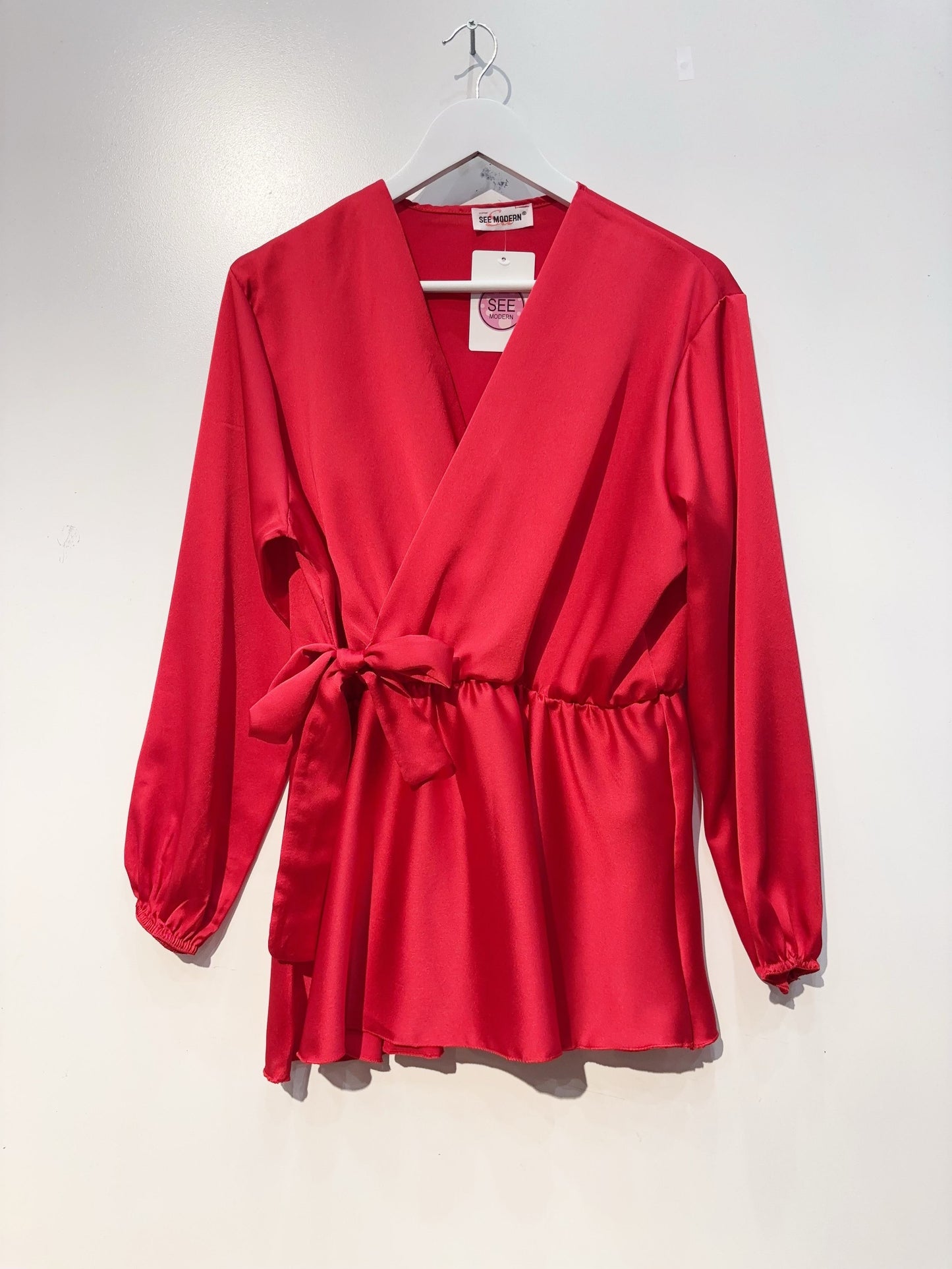 Le top en satin