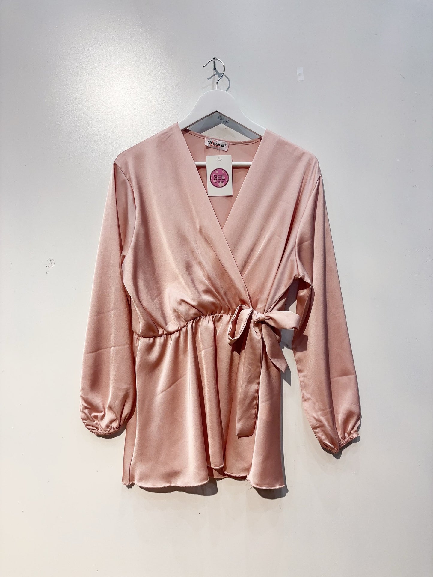 Le top en satin
