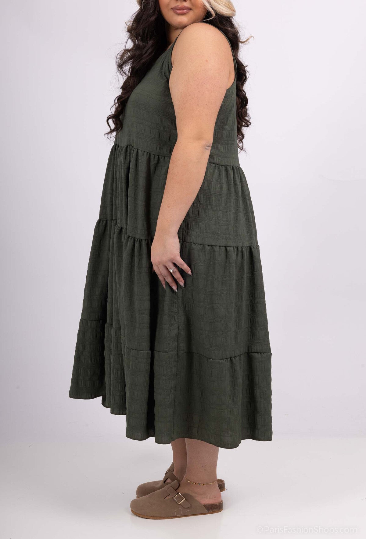 La robe babydoll à bretelles