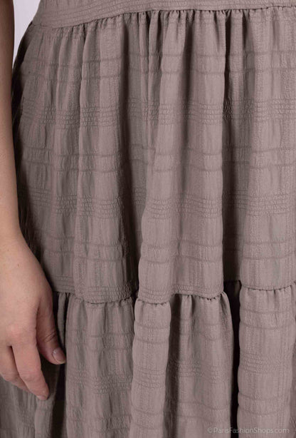 La robe babydoll à bretelles