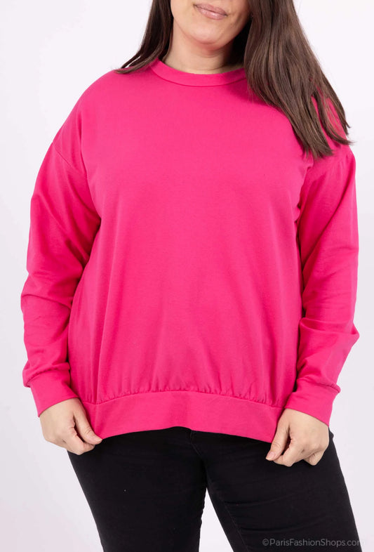Le pull molletonné