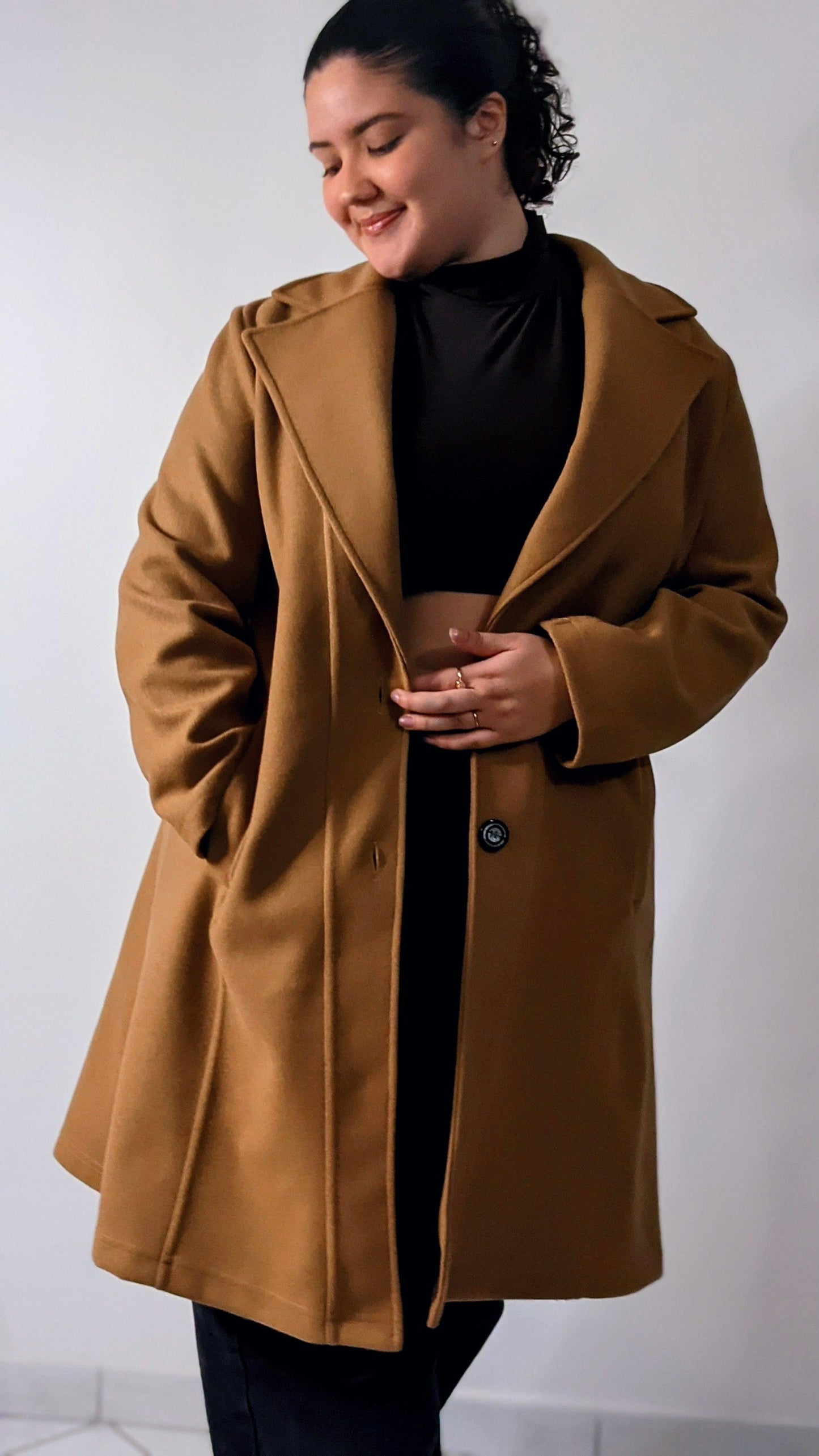 Le manteau mi-long - Big Fab Fashion